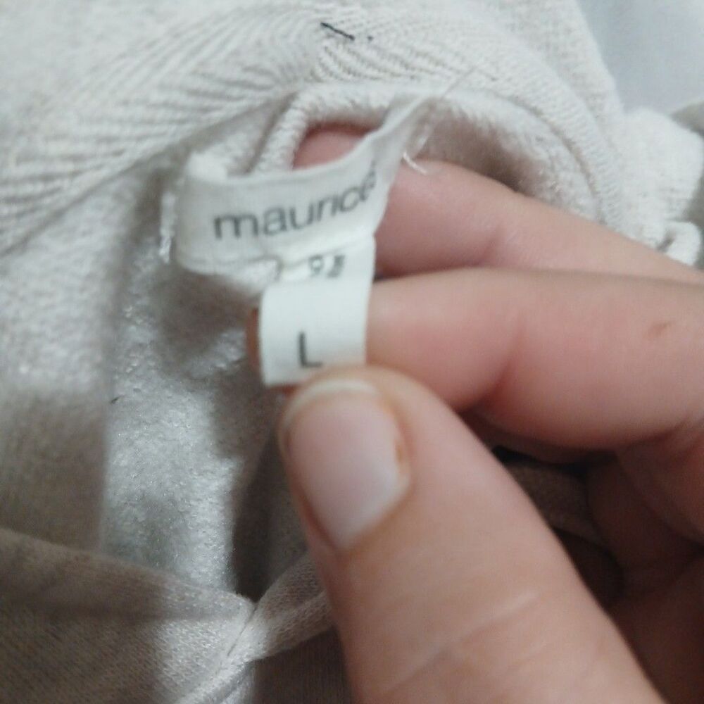 Maurice Hoodie Size Large Womans Embroidered Floral - Picture 6 of 10